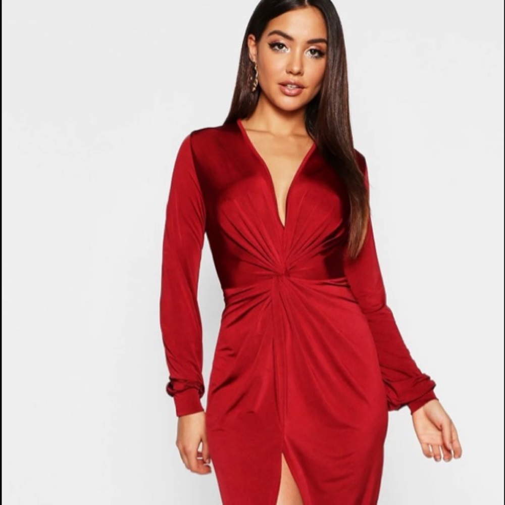 Red dress